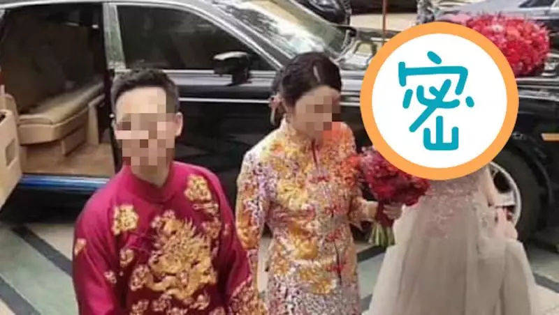 伴娘太辣!深V禮服「白嫩少女酥胸」快溢出 新娘慘淪配角