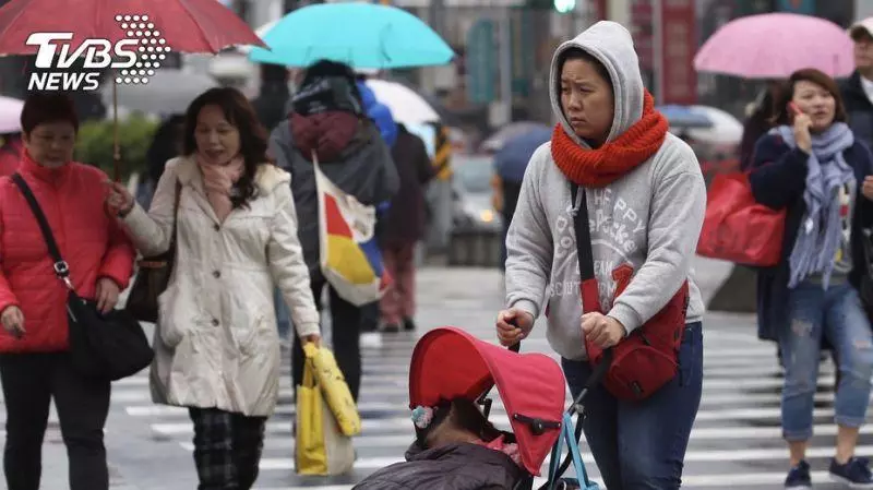 鋒面又到!北部挾雨探14度 專家:連假前2天全台有雨