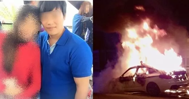 男活活燒死在嫁妝車上 妻目睹全程悽厲哭喊