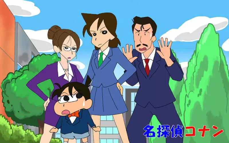 繪師挑戰把動漫全變「蠟筆小新風」 《你的名字》、《七龍珠》崩壞到讓人想轉台!