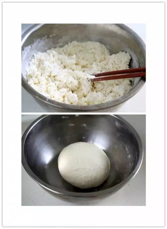 蔥油餅層次分明,焦香柔軟,用油還不多!