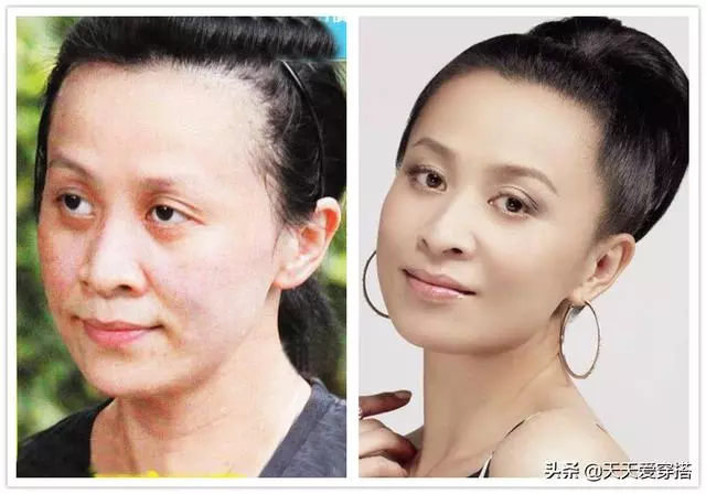 嚇死人,女明星素顏多可怕,楊冪、高圓圓、范冰冰都不敢看啦!