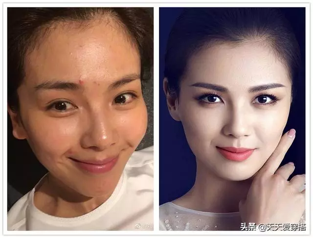 嚇死人,女明星素顏多可怕,楊冪、高圓圓、范冰冰都不敢看啦!