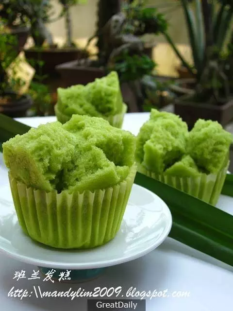 班蘭發糕和小發糕的做法~一學就會!!