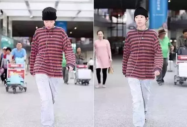 竇靖童瘋了吧!這種褲子也敢穿上台,網友:幸好你媽媽是王菲...!