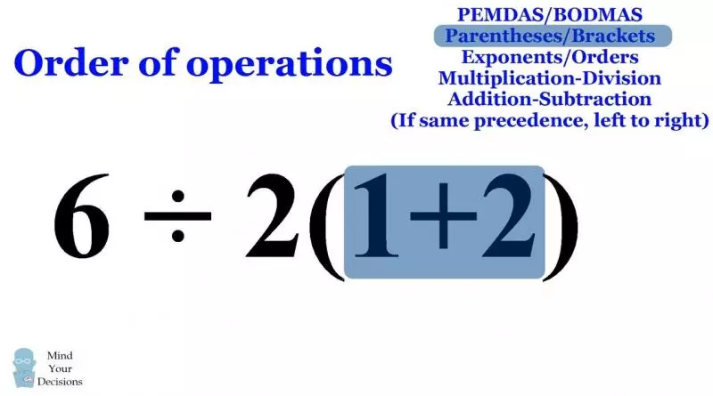 小學生數學題6÷2(1+2)=?考倒大學生 300萬網友爭論不休