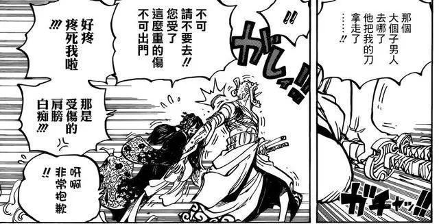 《海賊王》938話:索隆重傷昏迷,桃之助妹妹身份暴露