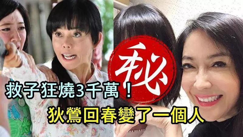 救子狂燒3千萬!狄鶯回春變了一個人,重返舞台!狄鶯穿深V短裙「大秀女神級美腿」