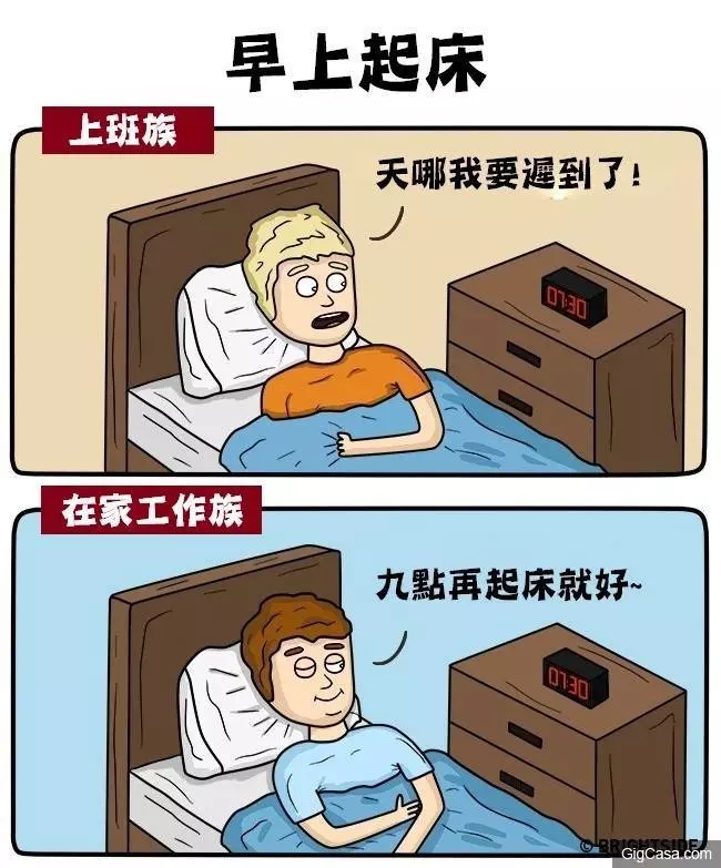 12個「上班族VS舒活族」超中肯對比