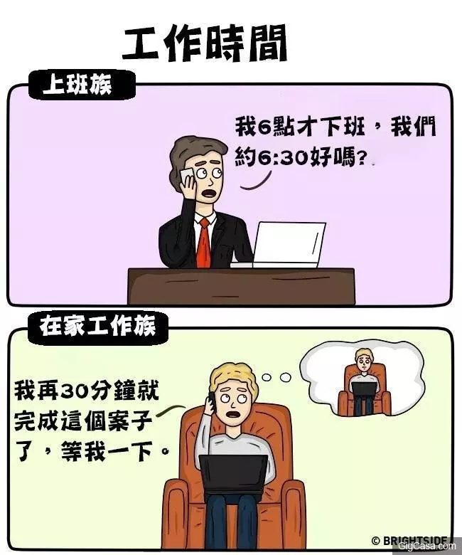 12個「上班族VS舒活族」超中肯對比