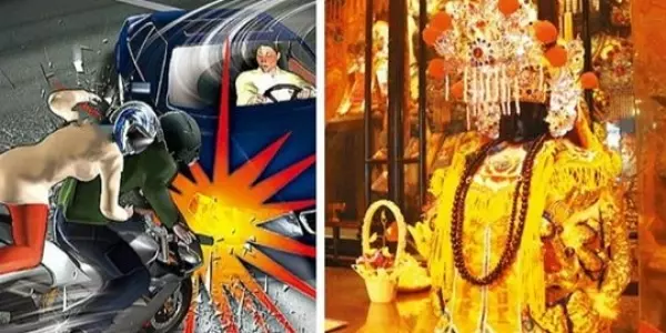 媽祖疼孝女!她載弟弟「遭轎車攔腰撞上」難逃死劫 昏迷中「慈祥婦人突出現」交代:家人需要你
