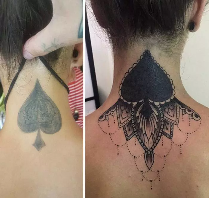 【紋身失敗,並不是無法挽救】 11 個神創意,把紋壞圖案變成藝術品