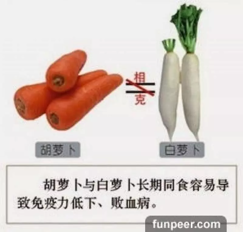 哪種食物會相剋?你一定不能不知道,別吃錯哦,快收藏