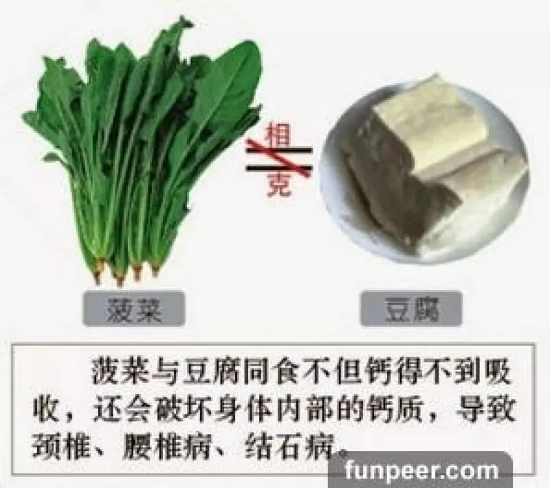 哪種食物會相剋?你一定不能不知道,別吃錯哦,快收藏