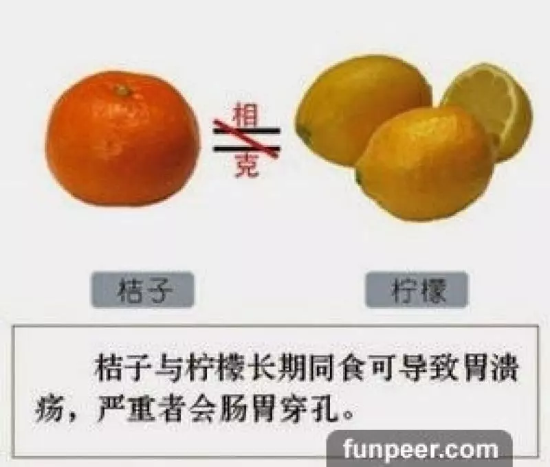 哪種食物會相剋?你一定不能不知道,別吃錯哦,快收藏