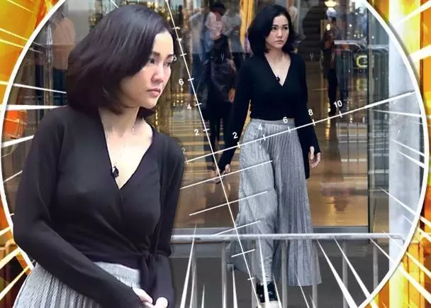 【沒穿內衣?!】謝安琪Deep V凸丁丁逛街,瘦了15KG身材果然Fit爆~網友:攝影記者很壞!