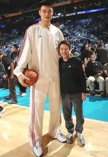 姚明與13個明星合影照片，最後一張笑噴你！