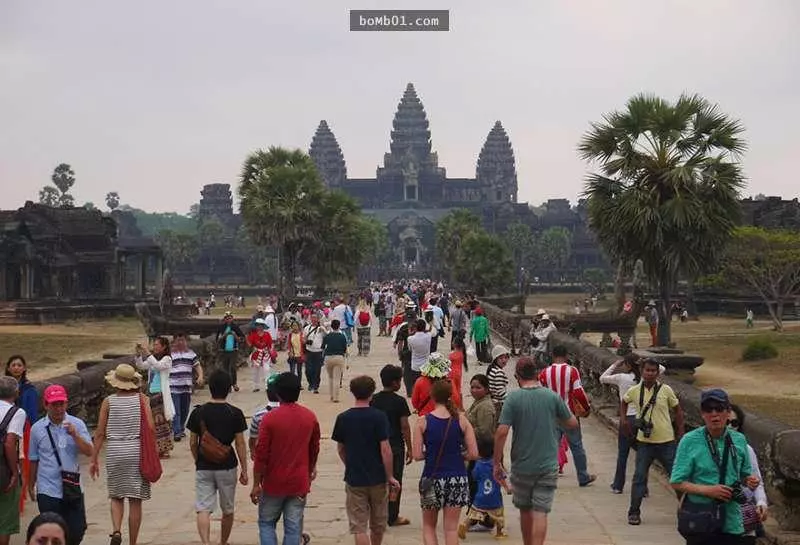 40張對比圖揭秘「理想和現實差距有多大」的旅遊景點對比圖。