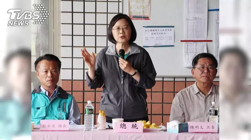 蔡總統:維持農民收入穩定 是總統最大責任