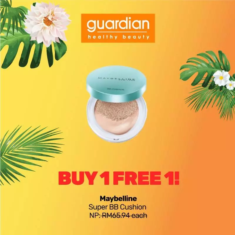 大馬Guardian四天大優惠!買一送一!
