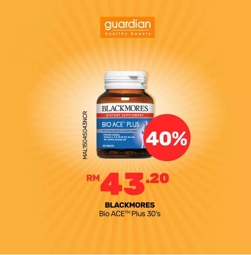 大馬Guardian四天大優惠!買一送一!
