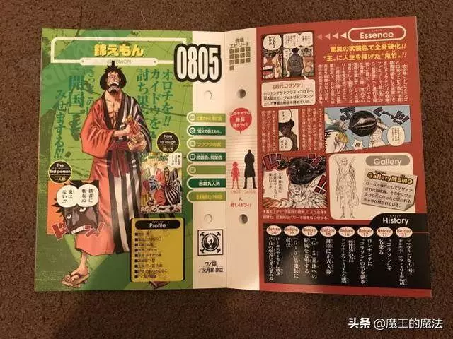 海賊王生命卡情報:錦衛門惡魔果實名稱曝光,名稱很搞笑