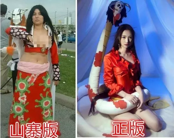 《海賊王》正版COS和山寨版COS的區別,看到索隆後我笑了!