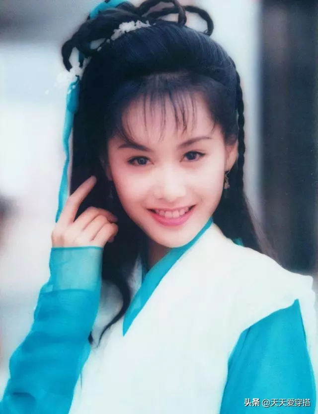 90年代港片中的天然古裝美女,真的太好看!