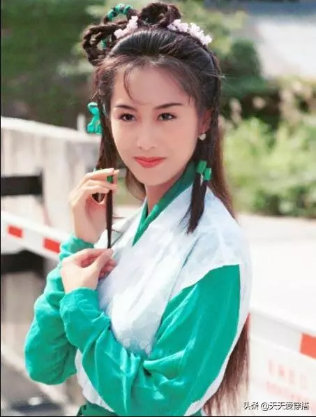 90年代港片中的天然古裝美女,真的太好看!