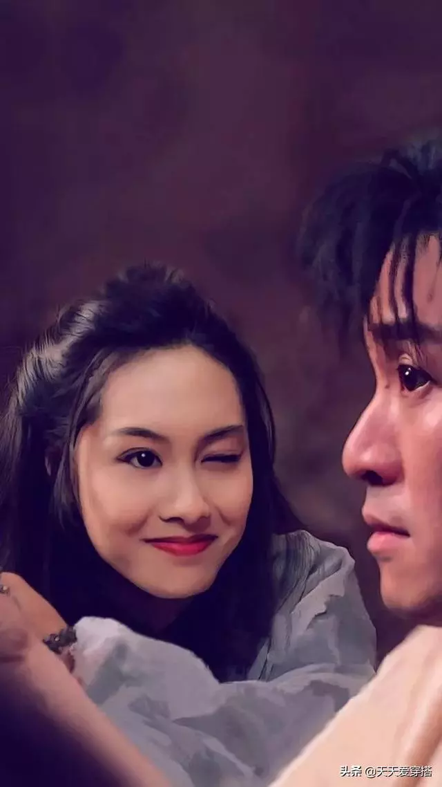 90年代港片中的天然古裝美女,真的太好看!