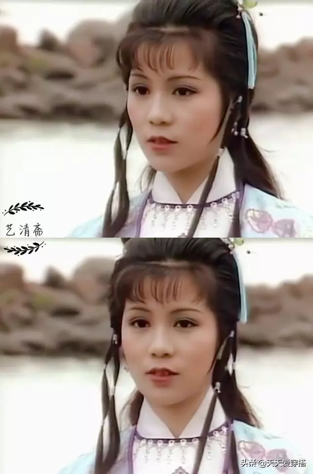 90年代港片中的天然古裝美女,真的太好看!