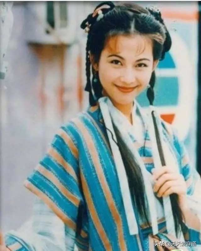90年代港片中的天然古裝美女,真的太好看!