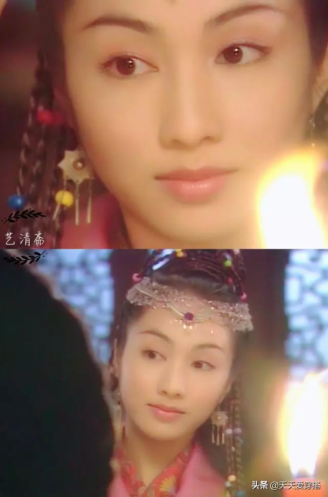 90年代港片中的天然古裝美女,真的太好看!