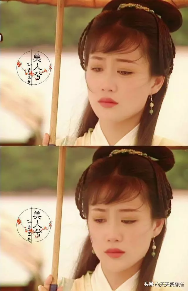 90年代港片中的天然古裝美女,真的太好看!