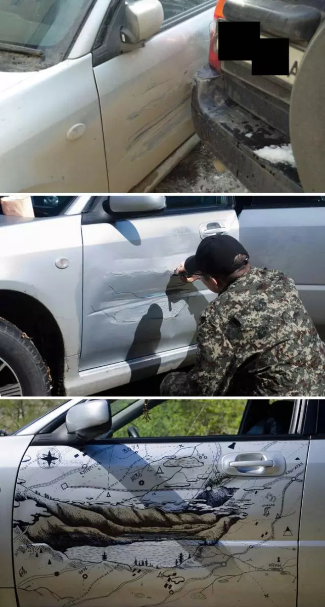 車子刮花先別搶著修! 17個「神級修復術」變出無價特色車款