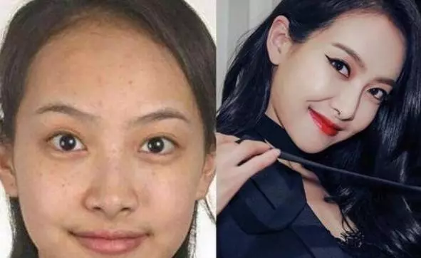 林心如卸妝後,范冰冰卸妝後,楊冪卸妝後,網友:差別太大了!