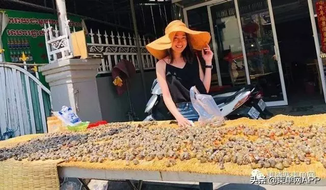 柬埔寨當紅女明星上街賣蛤蜊遭嘲諷,霸氣回應:「我又不賣身」!