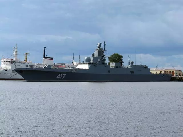 中俄聯合軍演,俄海軍出動最強火力護衛艦,無聲警告西方大國
