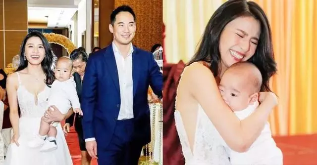前TVB女藝人林芊妤回馬補辦婚禮!一家三口好Sweet!