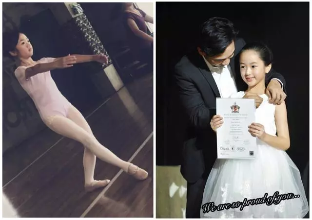 吳尊女兒芭蕾舞比賽失敗落淚,細節看出果然是豪門精英教育!