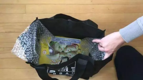 老婆說我笨,不該把「氣泡墊」傻傻丟掉!老婆出手兩下,氣泡墊就變神物了!太愛老婆了~