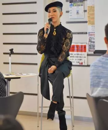前衛和尚「公開出櫃」還在美國擔任彩妝師 踩高根鞋「宣揚佛法」:佛曰眾生平等!