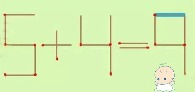 這道錯誤的「6+4=4」數學題只要移動一根火柴就能有幾個正確答案,看似簡單卻難倒無數家長。