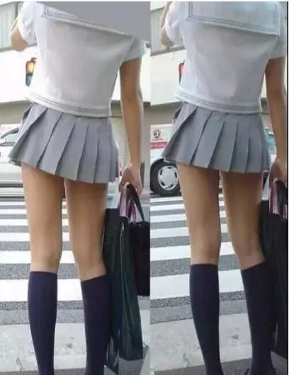 日本女高中生的裙子到底有多短?最後一張,叫人受不了啊!!