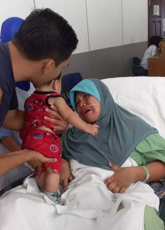 剖腹生產缺氧陷昏迷 新手媽昏迷 了5個月見才親兒