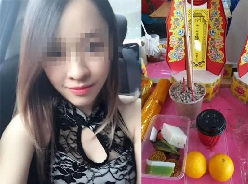 男友不敢提分手玩失蹤,女友報復,設靈位為他「超渡」希望你投胎好人家.....