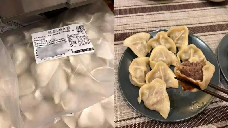 水餃裡包牛排…每顆10元!她一咬推爆