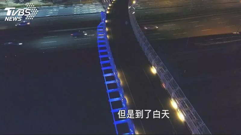 高市上億自行車天橋 設施損毀有如蚊子橋
