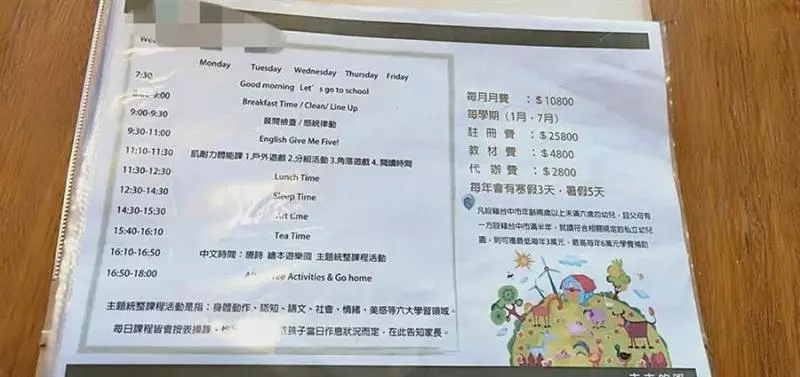 打開幼稚園學費單 媽媽一看昏倒:誰還敢 生