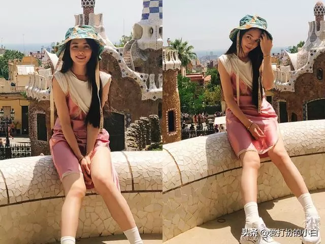 真的看不出郭碧婷已經35歲了,整個人同時具有少女和貴婦的氣質!
